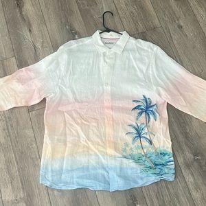 Tommy Bahama Long Sleeve Sunset Dress Shirt